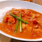 ルーで作る！バターチキンカレー風